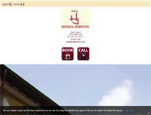 Tablet Screenshot of hoteljohnny.com